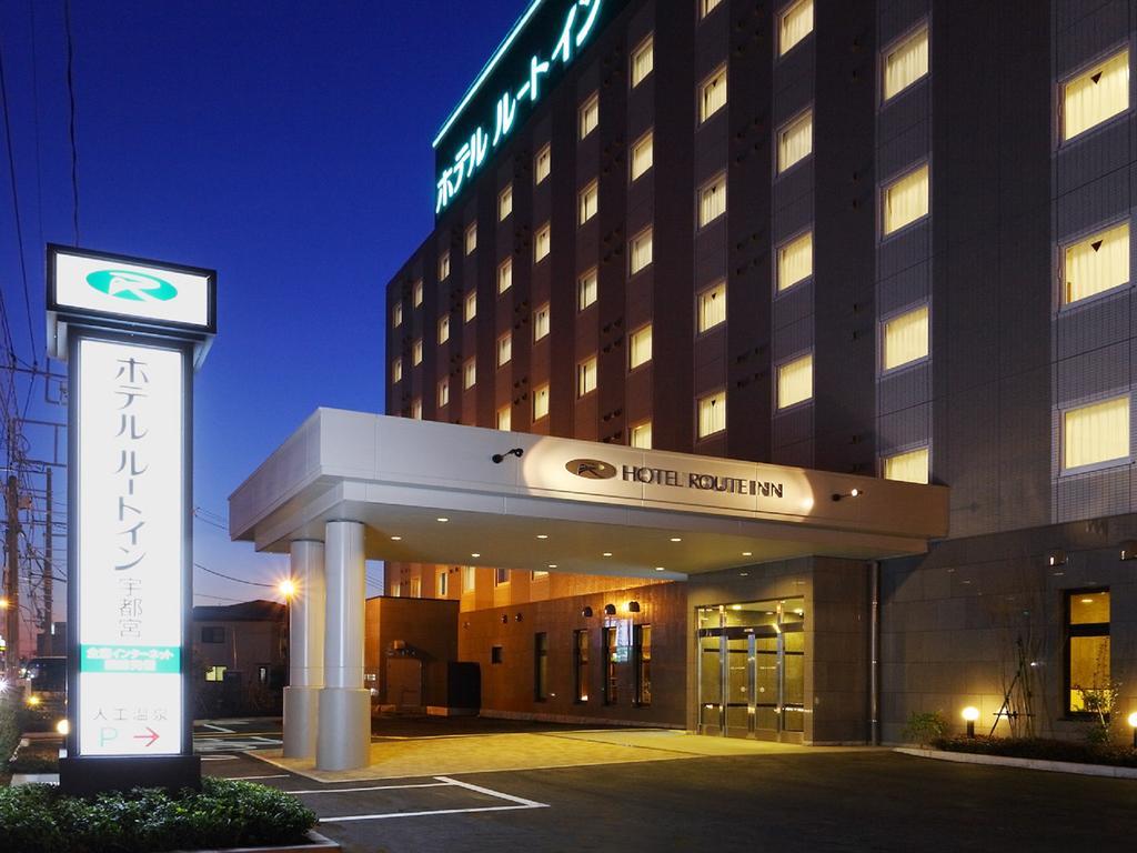 Hotel Route-Inn Utsunomiya Miyukicho -Kokudou4Gou- Kültér fotó
